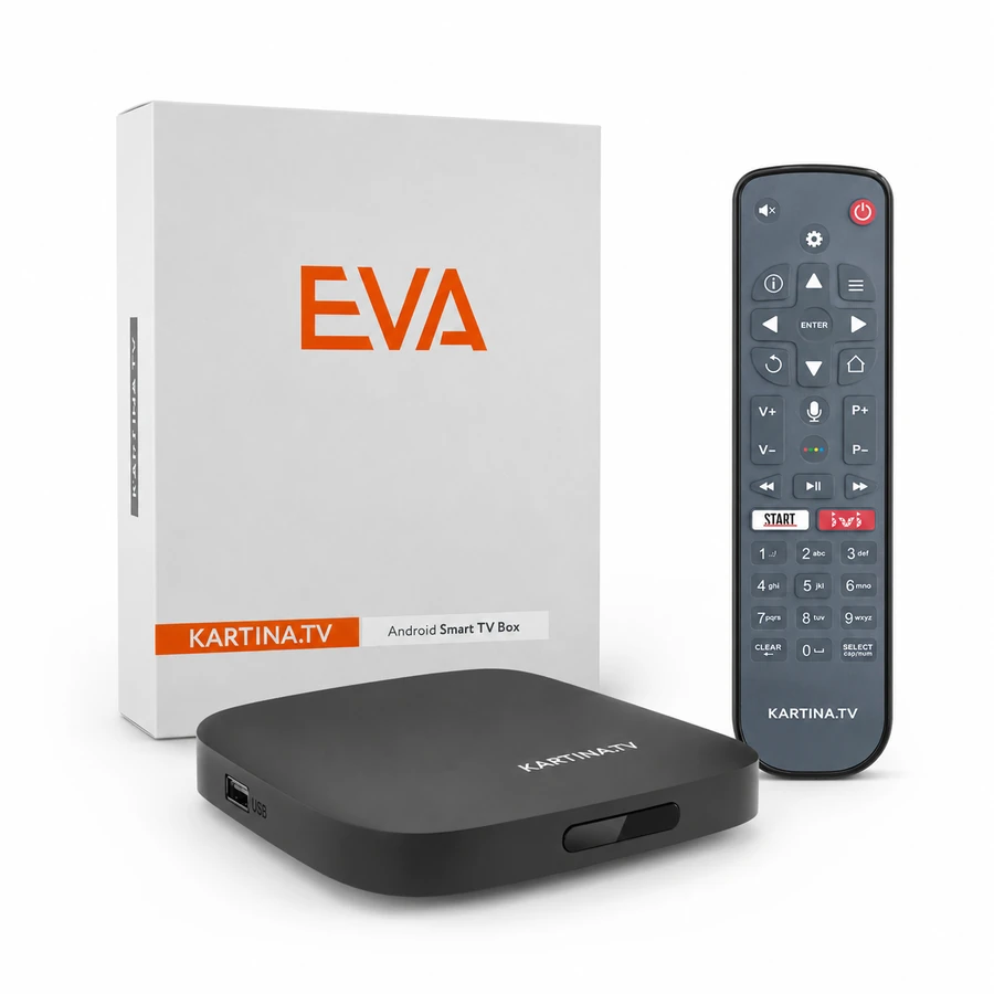 Комплект Kartina.TV EVA с пультом и коробкой
